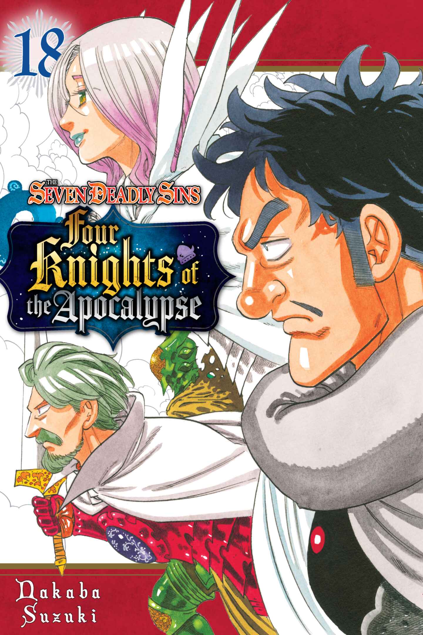 cover for The Seven Deadly Sins: Four Knights of the Apocalypse, Volume 18