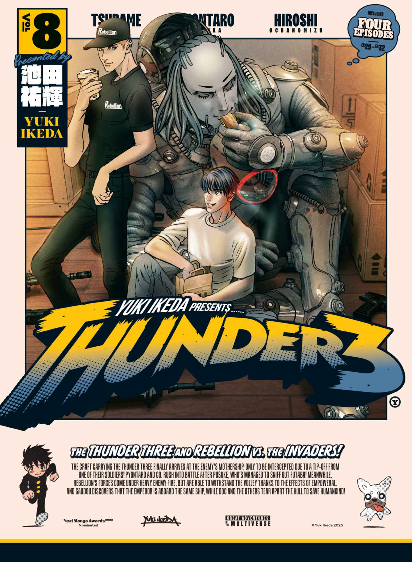 cover for Thunder 3, Volume 8