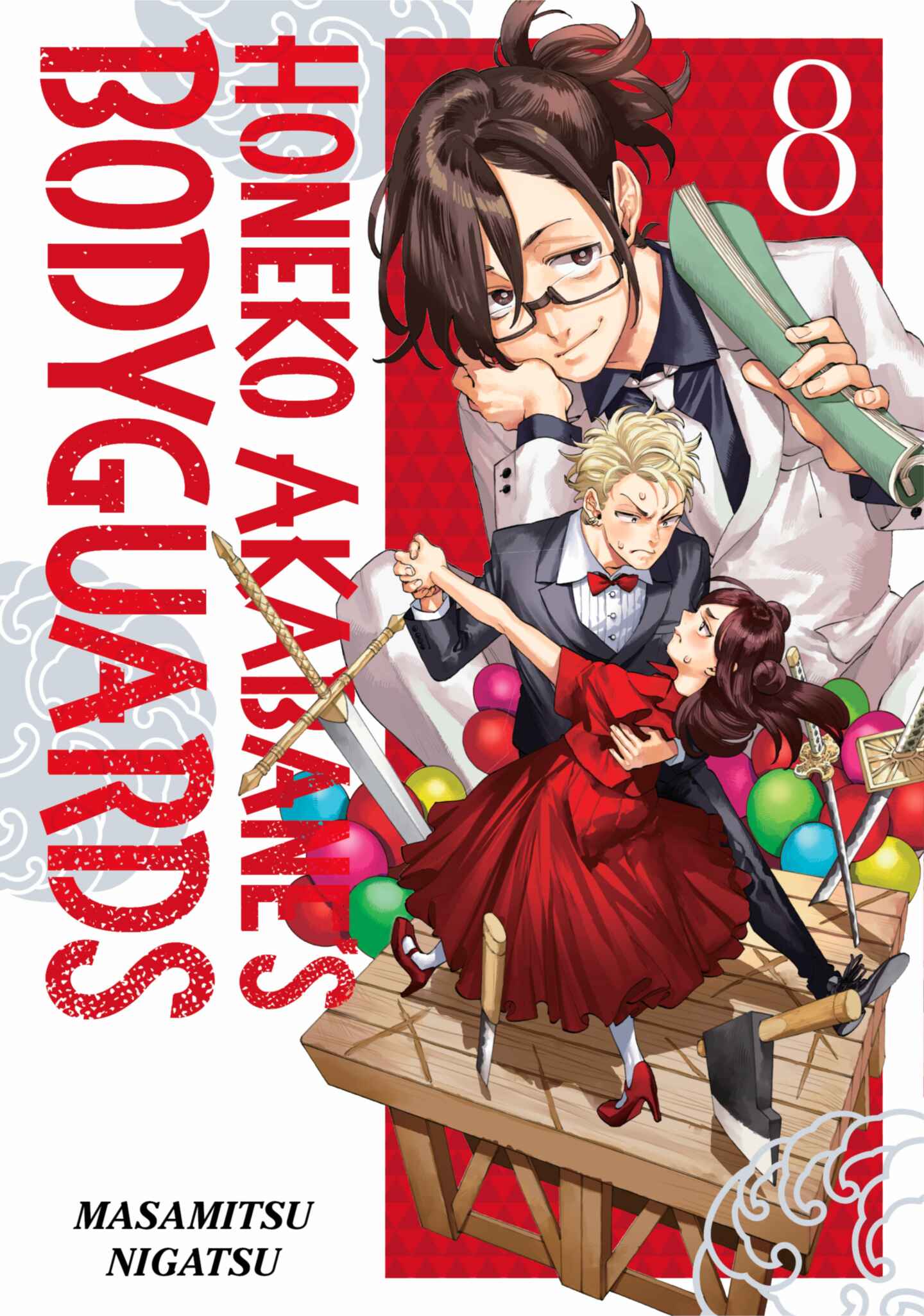 Honeko Akabane's Bodyguards, Volume 8
