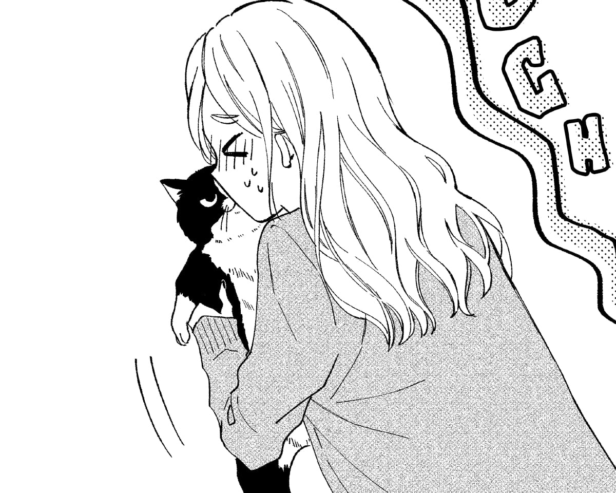 cover for A Kiss with a Cat Omnibus