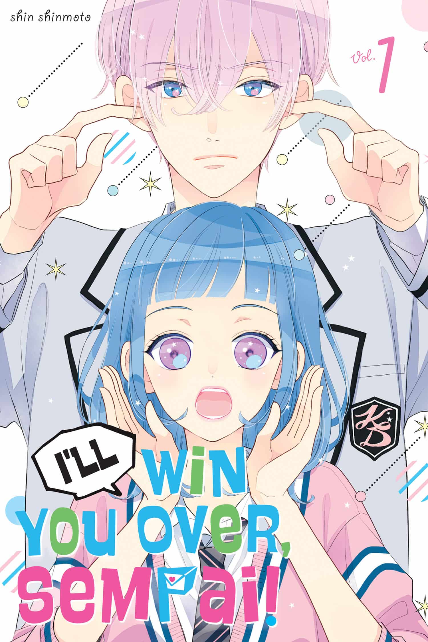 cover for I'll Win You Over, Sempai!, Volume 1